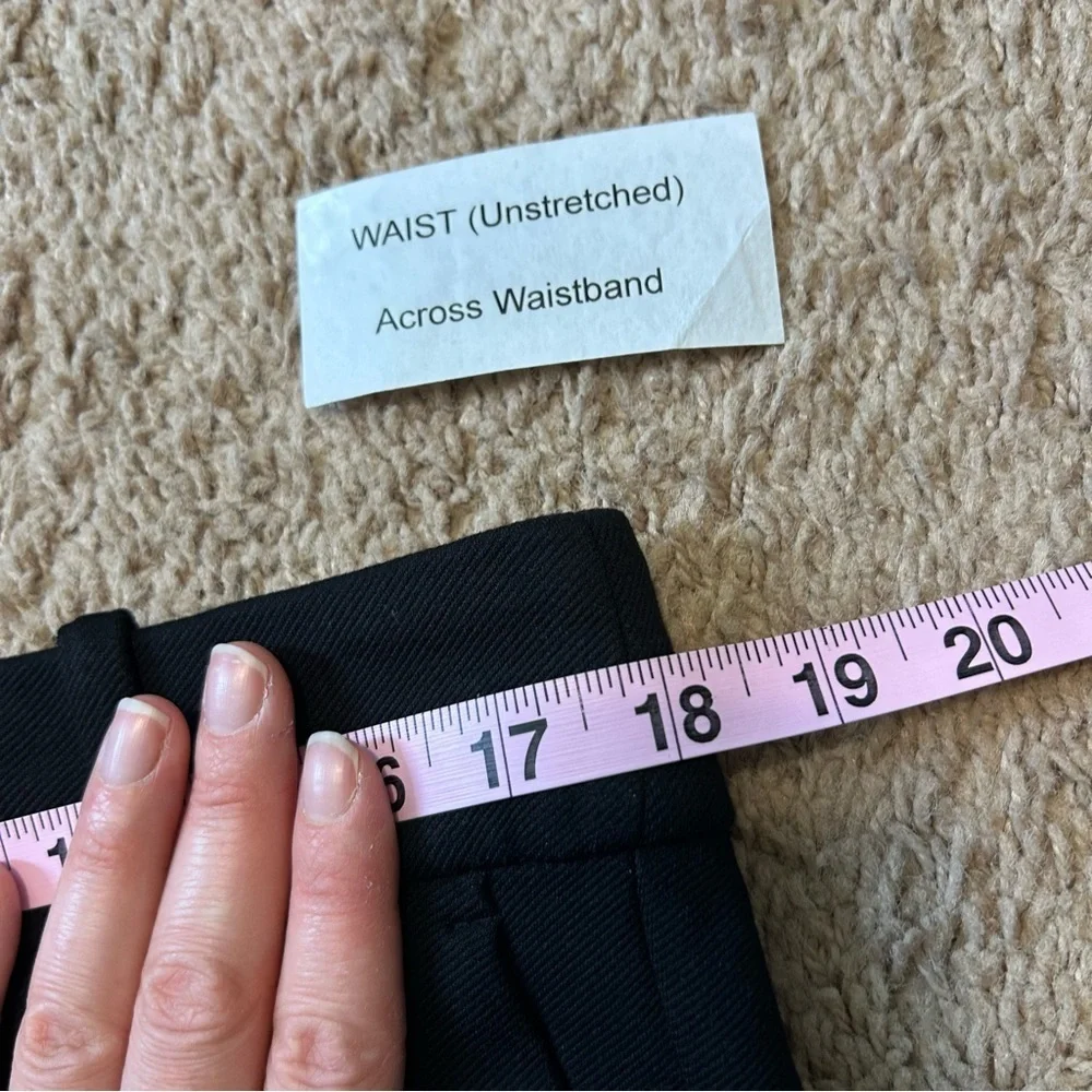 J Crew | 365 Cameron Black Trousers Dress Pants Slim Fit Women's Size 14